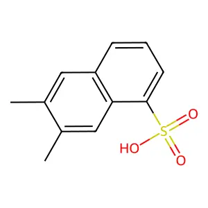 6,7-二甲基-1-萘磺酸 structure