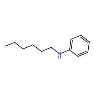 N-Hexylaniline structure