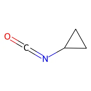 Isocyanatocyclopropane structure