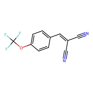 4-(Trifluoromethoxy)benzalmalononitrile structure