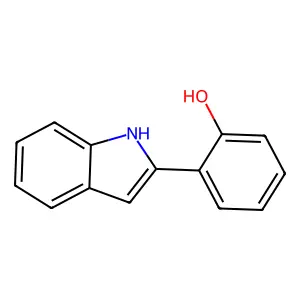 2-(1H-indol-2-yl)phenol structure