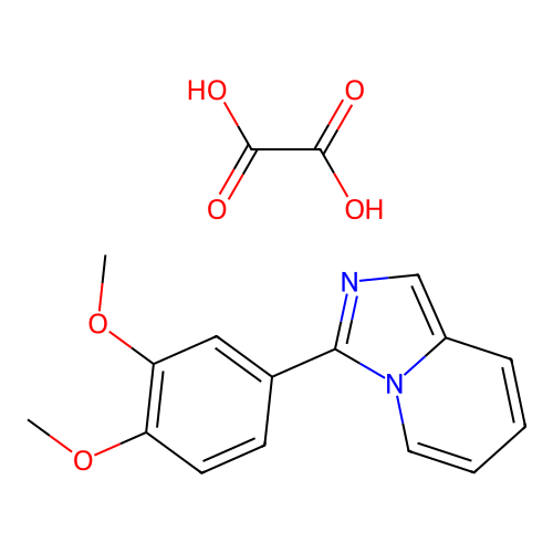 3-(3,4-Dimethoxy-phenyl)-imidazo[1,5-a]pyridine structure