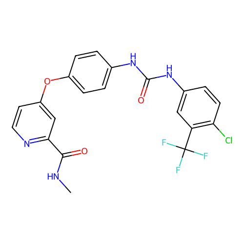 索拉非尼 structure