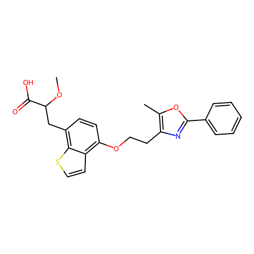 Aleglitazar structure