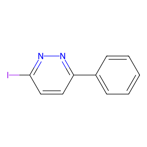 3-Phenyl-6-iodopyridazine structure