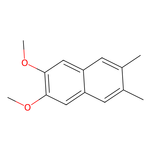 2,3-Dimethoxy-6,7-dimethylnaphthalene structure