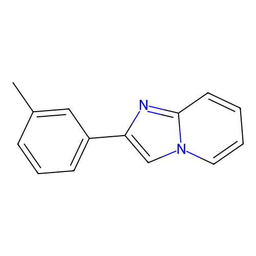 2-(3-Methylphenyl)imidazo[1,2-a]pyridine structure