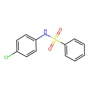 N-(4-氯苯基)苯磺酰胺 structure