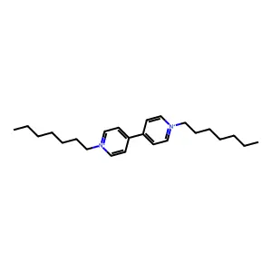 1,1'-Diheptyl-4,4'-bipyridinium structure