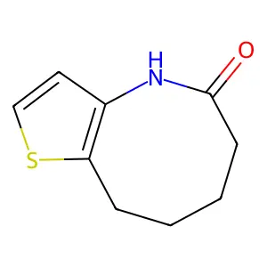 6,7,8,9-Tetrahydrothieno[3,2-b]azocin-5(4H)-one structure