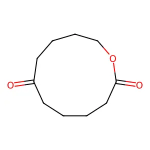 Oxacycloundecane-2,7-dione structure