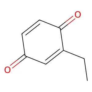 Ethyl-1,4-benzoquinone structure