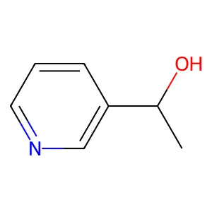 alpha-Methyl-3-pyridinemethanol structure