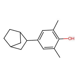 2,6-Xylenol, 4-(2-norbornyl)- structure