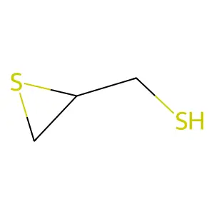 Thiiranemethanethiol structure