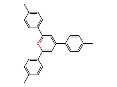 2,4,6-Tri-p-tolylpyrylium structure