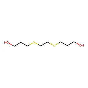 1-Propanol, 3,3'-[1,2-ethanediylbis(thio)]bis- structure