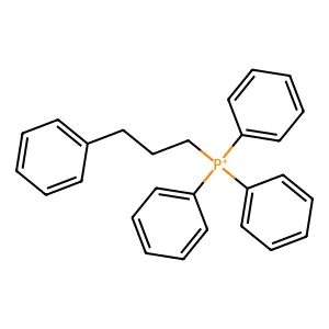 Triphenyl(3-phenylpropyl)phosphonium bromide structure