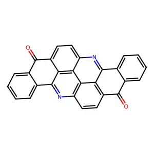 Flavanthrone structure