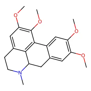 海罂粟碱 structure