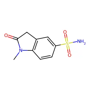 1-Methyl-2-oxoindoline-5-sulfonamide structure