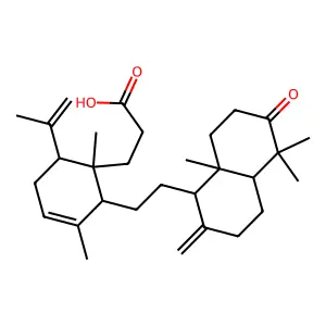 Lansionic Acid structure