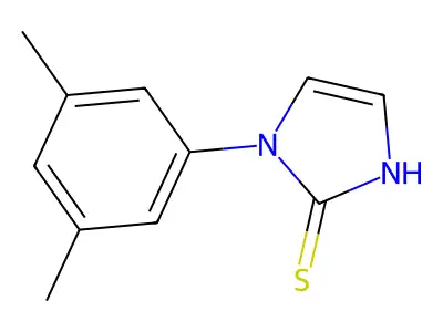 1-(3,5-dimethylphenyl)-1H-imidazole-2-thiol structure