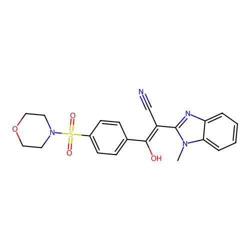 CAS 476279-69-3 - C21H20N4O4S structure