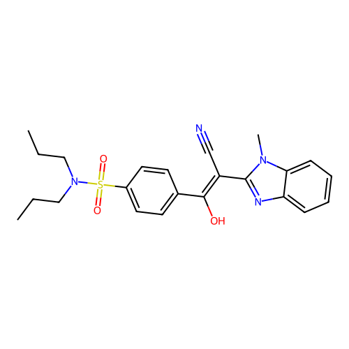 CAS 476279-71-7 - C23H26N4O3S structure