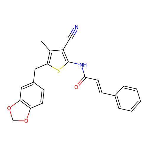 CAS 476367-87-0 - C23H18N2O3S structure