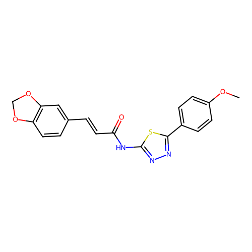 CAS 476461-88-8 - C19H15N3O4S structure