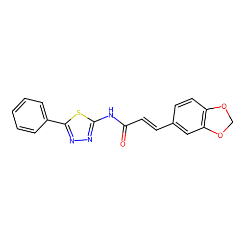 CAS 476463-08-8 - C18H13N3O3S structure