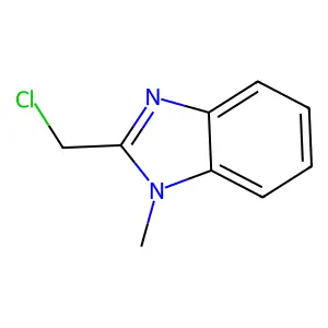 2-(Chloromethyl)-1-methylbenzimidazole structure