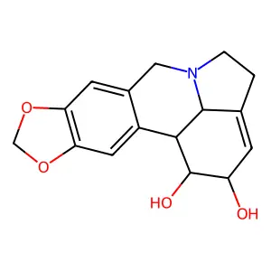 石蒜碱 structure
