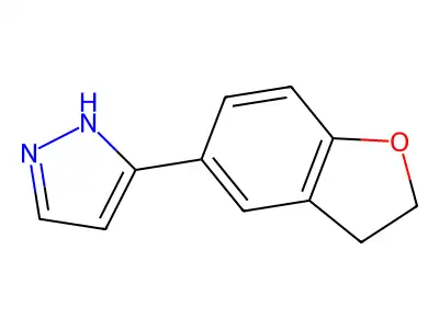 3-(2,3-Dihydrobenzo[B]Furan-5-Yl)-1H-Pyrazole structure