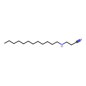 3-(Dodecylamino)propiononitrile structure