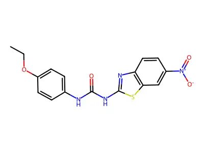 1-(4-Ethoxyphenyl)-3-(6-nitro-1,3-benzothiazol-2-yl)urea structure