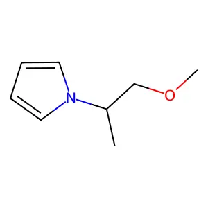 (S)-1-(1-Methoxypropan-2-yl)-1H-pyrrole structure
