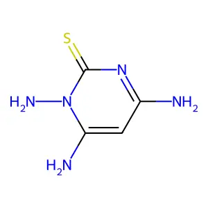 1,4,6-Triaminopyrimidine-2-thione structure