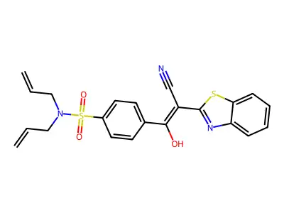 CAS 476642-31-6 - C22H19N3O3S2 structure
