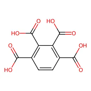 1,2,3,4-苯四甲酸 structure