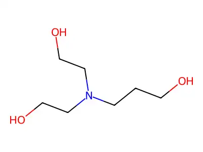3-(Bis(2-hydroxyethyl)amino)propan-1-ol structure