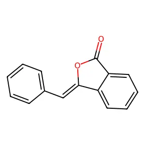 Benzalphthalide, (Z)- structure