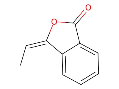 (E)-3-Ethylidenephthalide structure