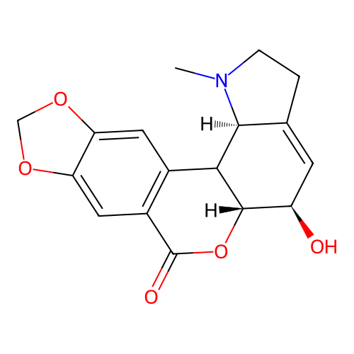 Hippeastrine structure