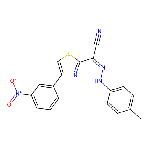 C18H13N5O2S structure