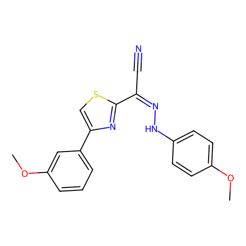 C19H16N4O2S structure