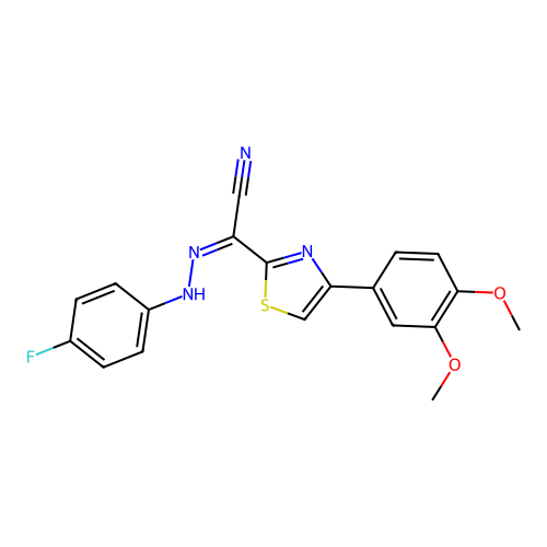 C19H15FN4O2S structure