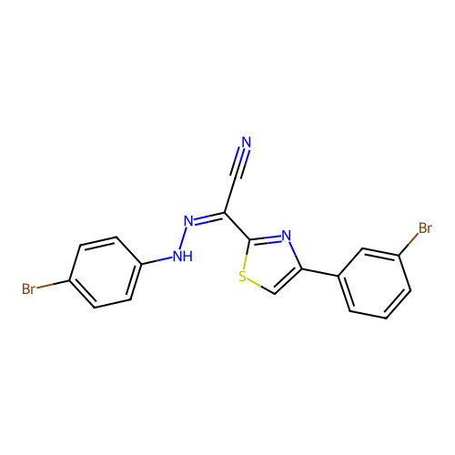 C17H10Br2N4S structure