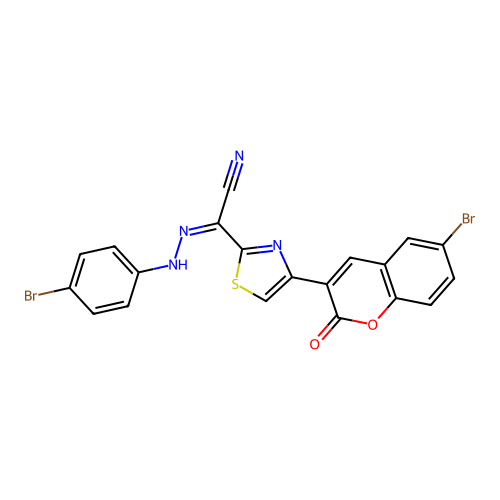 C20H10Br2N4O2S structure